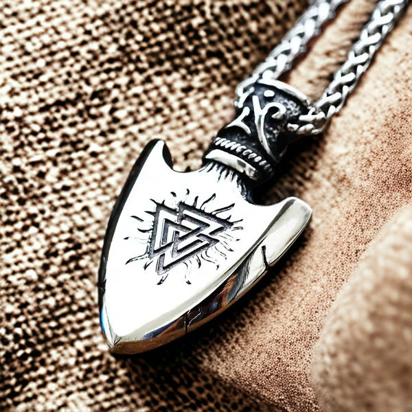 Skadi's Bow Viking Necklace