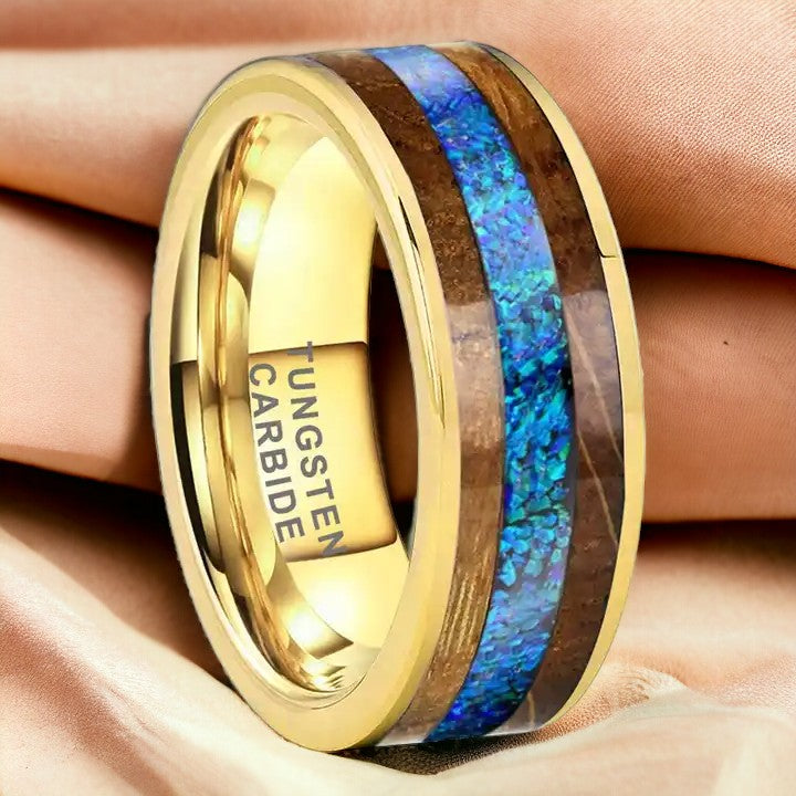 Statement Tungsten Ring