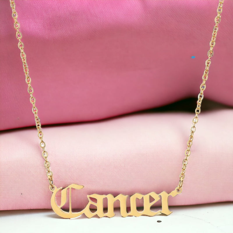 Street Wear Cancer Necklace