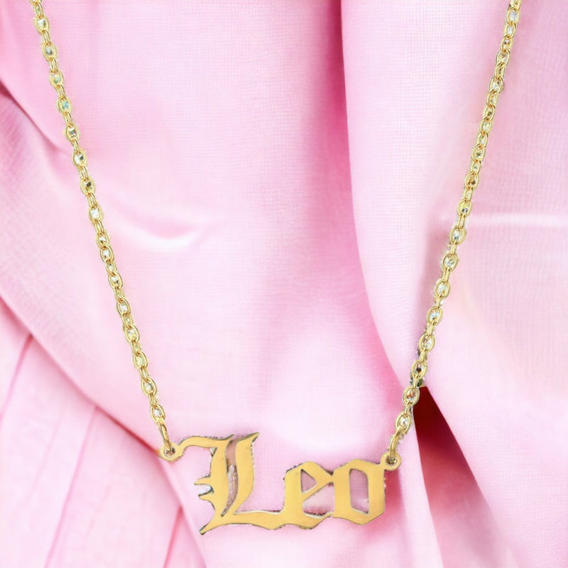 Street Wear Leo Necklace