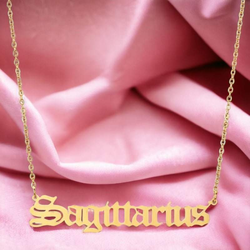 Street Wear Sagittarius Necklace