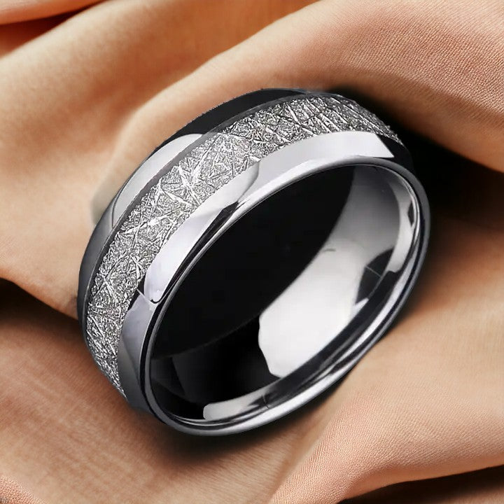 Sturdy Elegance Tungsten Ring