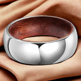 Tungsten Steel Gleam Ring