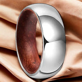 Tungsten Steel Gleam Ring