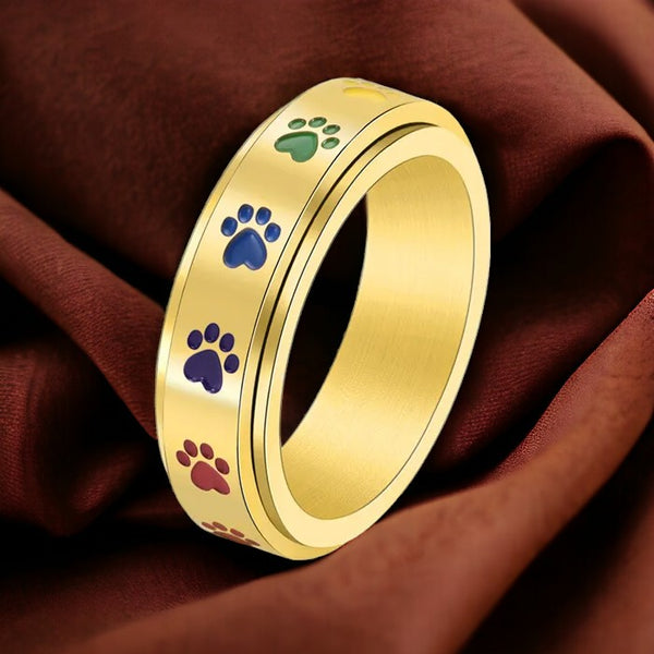 Whimsical Paw Ring