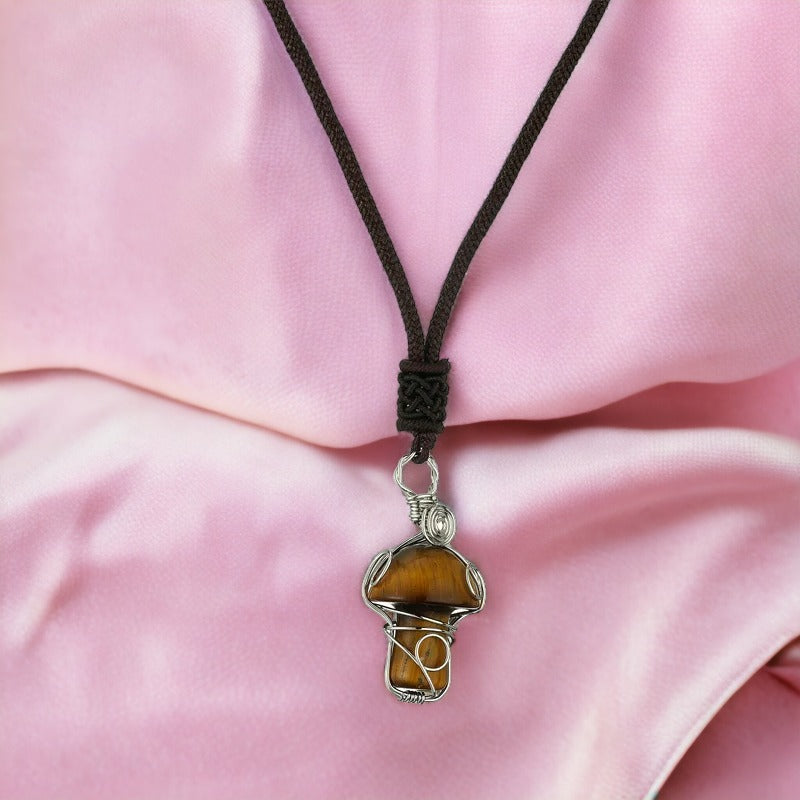 Woodland Wonder Mushroom Necklace