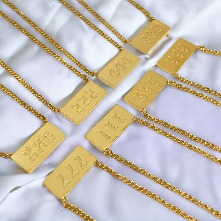 All Angel Number Necklaces