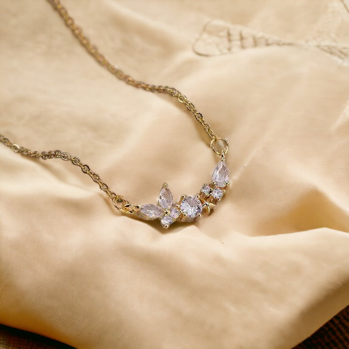 Diamond Elegance Flutter Chain