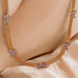 Diamond Radiance Butterfly Chain