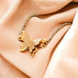 Golden Flutter Pendant