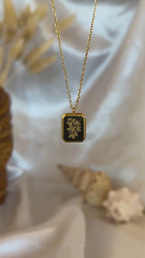 June-Square-Birth-Month-Gold-Flower-Necklace