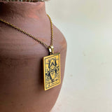 the-chariot-vintage-tarot-card-necklace