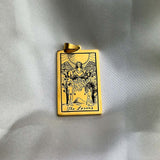 the-lovers-vintage-tarot-card-necklace-golden