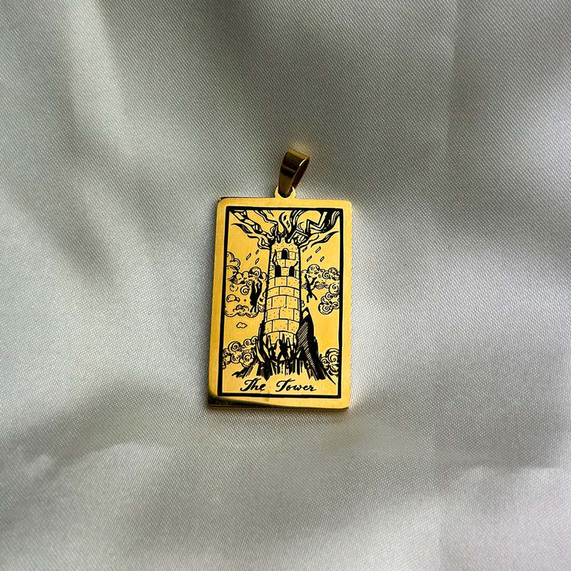 the-tower-vintage-tarot-card-necklace