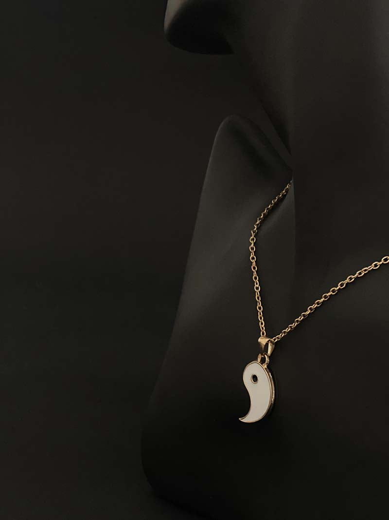 Yin Yang Friendship Necklace Set