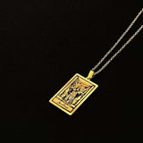 Justice-Tarot-Card-18k-gold-plated-stainless-steel-necklace