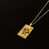 Strength-tarot-card-necklace-18k-gold-plated-stainless-steel