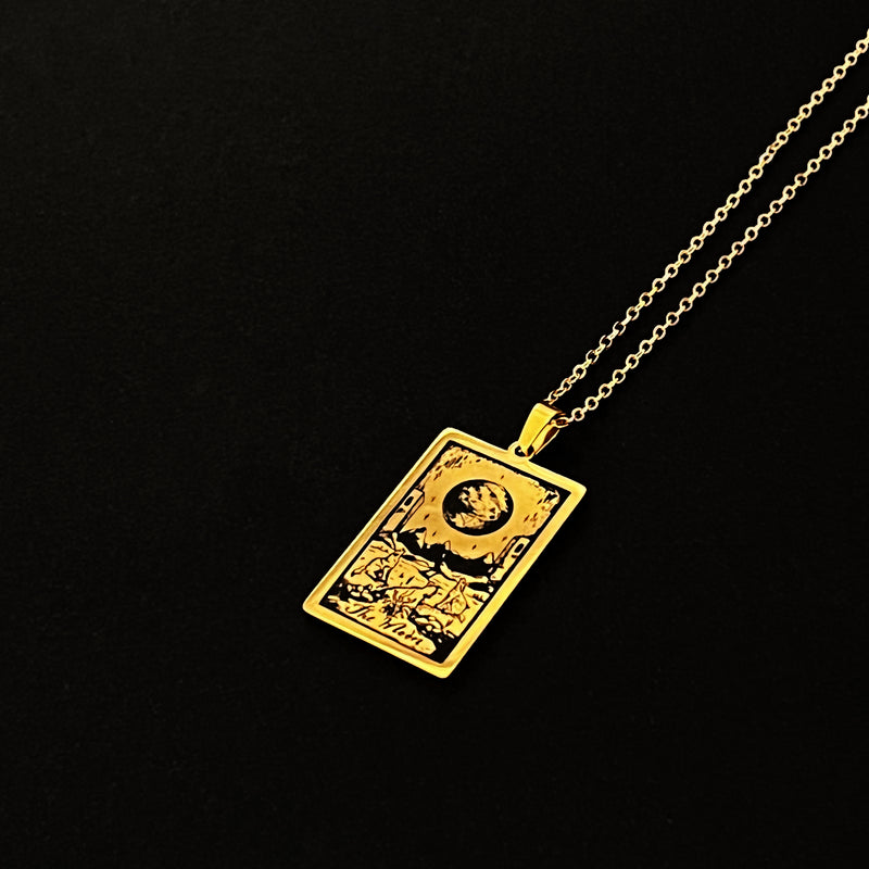 All Vintage Large Tarot Card Necklaces