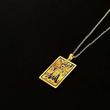 All Vintage Large Tarot Card Necklaces