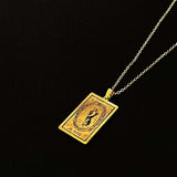 All Vintage Large Tarot Card Necklaces