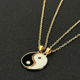 Yin Yang Friendship Necklace Set