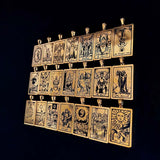 All Vintage Large Tarot Card Necklaces